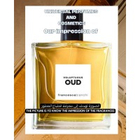 Our impression of Voluptuous Oud Francesca Bianchi for Unisex Ultra-Premium Perfume Oil (11373) Perfect Match AAA Our impression of Voluptuous Oud Francesca Bianchi for Unisex Ultra-Premium Perfume Oil (11373) Perfect Match AAA