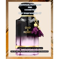Our impression of Oud & Roses Ahmed Al Maghribi for Unisex Ultra-Premium Perfume Oil (11466) Perfect Match