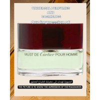Our impression of Must de Cartier Pour Homme Cartier for Men Ultra-Premium Perfume Oil (11489)LzM Perfect Match