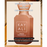 Our impression of Freedom Musk Matcha | 45 Eau de Parfum Kayali Fragrances for Unisex Ultra-Premium Perfume Oil (11496) UM Perfect Match