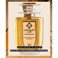 Our impression of Chocolate Makes Me Happy Unique'e Luxury for Unisex Ultra-Premium Perfume Oil (11594) Perfect Match Our impression of Chocolate Makes Me Happy Unique'e Luxury for Unisex Ultra-Premium Perfume Oil (11594) Perfect Match