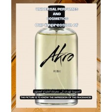 Our impression of Rise Akro for Unisex Ultra-Premium Perfume Oil (11619) Perfect Match