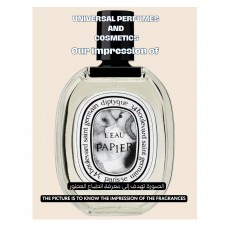 Our impression of L'Eau Papier Diptyque for Unisex Ultra-Premium Perfume Oil (11696) LzM Perfect Match Our impression of L'Eau Papier Diptyque for Unisex Ultra-Premium Perfume Oil (11696) LzM Perfect Match
