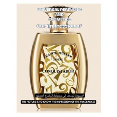Our impression of Conquistador Franck Muller for Unisex Ultra-Premium Perfume Oil (11725) Perfect Match +AAA