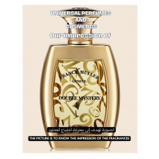 Our impression of Double Mystery by Franck Muller for Unisex Ultra-Premium Perfume Oil (11726) Perfect Match +AAA Our impression of Double Mystery by Franck Muller for Unisex Ultra-Premium Perfume Oil (11726) Perfect Match +AAA