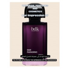 Our impression of Oud Paradisio BDK Parfums for Unisex Ultra-Premium Perfume Oil (11730) Perfect Match +AAA Our impression of Oud Paradisio BDK Parfums for Unisex Ultra-Premium Perfume Oil (11730) Perfect Match +AAA