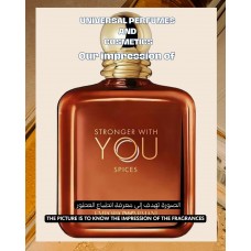 Our impression of Emporio Armani Stronger with You Spices Giorgio Armani for Men Premium Perfume Oil (3409)LzD Our impression of Emporio Armani Stronger with You Spices Giorgio Armani for Men Premium Perfume Oil (3409)LzD