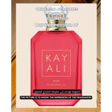 Our impression of Eden Plush Pear | 23 Eau de Parfum Kayali Fragrances for Women Premium Perfume Oil (3421)LzD Our impression of Eden Plush Pear | 23 Eau de Parfum Kayali Fragrances for Women Premium Perfume Oil (3421)LzD