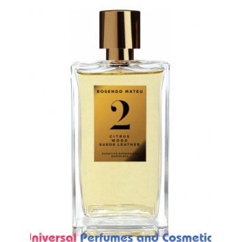 Our impression of Rosendo Mateu Nº 2 Citrus, Wood, Suede Leather Rosendo Mateu Olfactive Expressions for Unisex Ultra Premium Perfume Oil (10555)