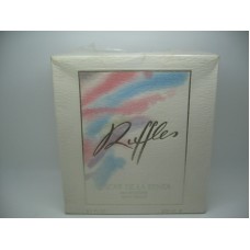 RUFFLES BY OSCAR DE LA RENTA EAU DE TOILETTE 100ML MADE IN FRANCE DATED 1983  RARE ONLY $199.99