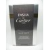 PASHA DE CARTIER EAU DE TOILETTE FOR MEN 1.6 oz / 50ML Limited Edition REFILABLE ORIGINAL FORMULA SILVER CASE ONLY $179.99