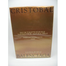 Cristobal BY Cristobal Balenciaga 100ML E.D.T POUR ELLE NEW IN FACTORY SEALED BOX $299.99