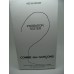 COMME DES GARCONS 2 SILVER BOTTLE BY COMME DE GARCONS 100ML EAU DE PARFUM NEW TESTER BOX 
