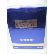 JAIPUR SAPHIR PERFUME BY BOUCHERON 50ML EAU DE TOILETTE SPRAY ORIGINAL FORMULA NEW AND SEALED BOX ONLY $229.99