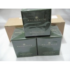 MALACHITE BY BANANA REPUBLIC .25 OZ 7.5ML MINI BOX LOT OF 3 TOTAL OD .75 OZ / 22.5ML E.D.T NEW IN SEALED BOX  $29.99