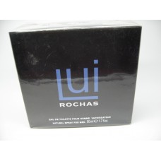 Rochas LUI Pour Homme EDT 1.7oz / 50ml Men's Perfume Fragrance Parfum Rare Only $89.99