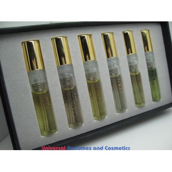 AMOUAGE 6pc vial gift set in sleek box. 6pc x 2ml perfume sampling sprays MEN ONLY $69.99