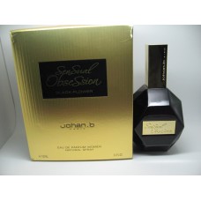 SENSUAL OBSESSION  BLACK FLOWER by JOHAN.B 3.4 oz EAU DE PARFUM SPRAY ONLY $39.99