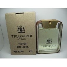 Trussardi MY LAND FOR MAN  EDT Spray 3.3 / 3.4 oz 100ml New TESTER  $79.99