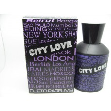 CITY LOVE BY DUETO PARFUMS 100ML EAU DE PARFUM NEW IN  BOX  