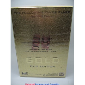 24 GOLD The Fragrance Jack Bauer by ScentStory OUD EDITION Eau DE Toilette Spray 3.4 oz