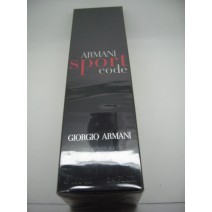 Armani Code Sport After Shave Lotion 100mL / 3.4 FL.OZ BRAND NEW IN SEALED BOX  $27.99