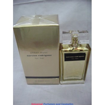 AMBER MUSC BY NARCISO RODRIGUEZ FOR HER 100ML EAU DE PARFUME ABSOLUE NEW IN SELAED BOX