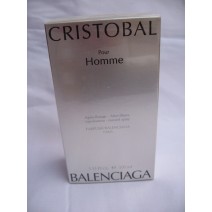 Cristobal pour homme By Cristobal Balenciaga After Shave Spray 100ML new sealed box