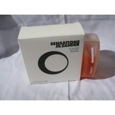 SENSATIONS JIL SANDER 2.5 FL oz / 75 ML Eau De Toilette Tester box