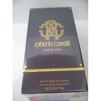 ROBERTO CAVALLI OUD AL QASR 75 ML EAU DE PARFUM INTENSE NEW FRAGRANCE IN SEALED BOX $169.99