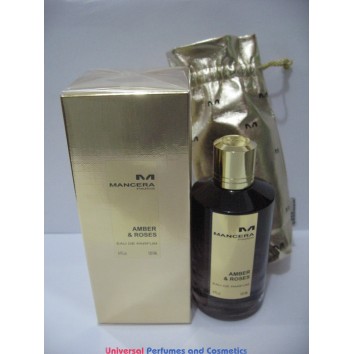 AMBER & ROSES BY MANCERA UNISEX PERFUME 120ML NEW IN FACTORY SEALED BOX ONLY $115.99