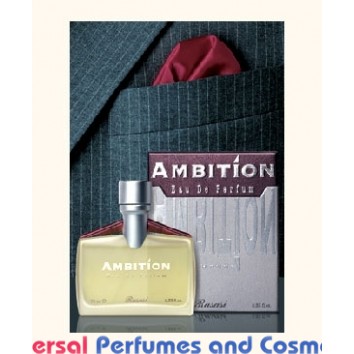 Ambition by Rasasi  100ml EDP Perfume  New with Free Deodorant Spray