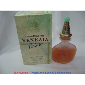 Venezia Pastello LAURA BIAGIOTTI 2.5oz EDT SPR NIB Perfume Fragrance Women RARE 
