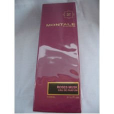 MONTALE ROSES MUSK 100ML EAU DE PARFUM NEW IN FACTORY SEALED BOX