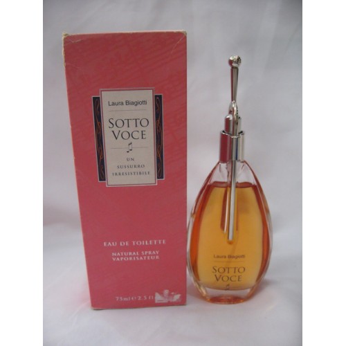 sotto voce by laura Biagiotti 75 ML eau de toilette DISCONTINUED