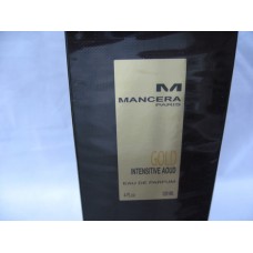 Voyage en Arabie  Gold Intensive  Aoud By Mancera 120ML $129.99 NEW IN FACTORY SEALED BOX