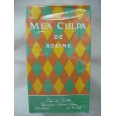 MEA CULPA DE ROSINE BY Les Parfums De Rosine 3.3 oz  RARE  NEW IN SELAED BOX