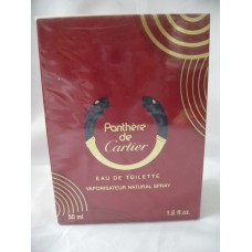 Panthere De Cartier Eau De Toilette Spray 50 Ml / 1.6 Oz  NEW WITH CASE & BOX AS PICTURED 