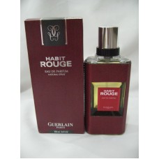 HABIT ROUGE BY GUERLAIN MEN COLOGNE 3.4 OZ / 100 ML EAU DE PARFUM SPRAY NIB RARE