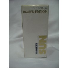 SUN BY JIL SANDER PERFUME E.D.T 75ML SPRAY NEW IN FACTORY SEALED BOX DISCONTINUED