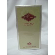REPLAY BY MORRIS PARMA 100ML E.D.T SPRAY ULTRA RARE AND HARD TO FIND  NEW IN FACTORY BOX
