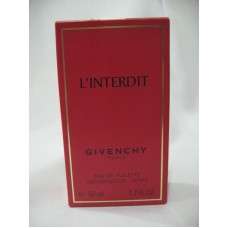 L'INTERDIT BY GIVENCHY FOR WOMEN 1.7 OZ/ 50 ML EDT SPRAY IN BOX - RARE 