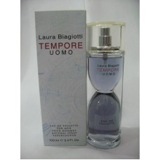 TEMPORE UOMO BY LAURA BIAGIOTTI E.D.T 3.4 OZ / 100 ML RARE HARD TO FIND 
