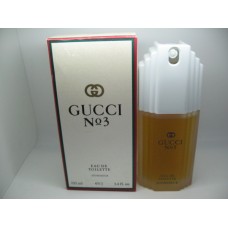 Gucci No. 3 III by Gucci Eau de Toilette 100ML Spray Cologne for Women Rare Hard to find