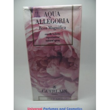 AQUA ALLEGORIA ROSE MAGNIFICA BY  GUERLAIN 125 ML EDT SPRAY NEW IN BOX RARE $99.99