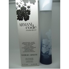 ARMANI CODE SUMMER 2.5 OZ EDP SPRAY TESTER FOR WOMEN NEW IN TESTER BOX $49.99