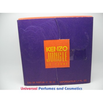 KENZO JUNGLE LE TIGRE 1 OZ EDP WOMEN PERFUME DISCONTINUED NEW IN BOX SEALED $99.99