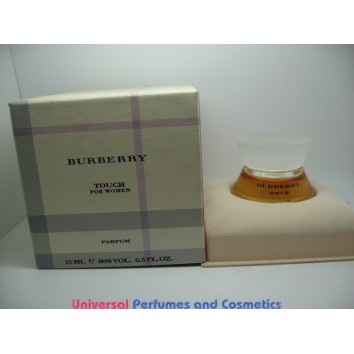 BURBERRY TOUCH FOR WOMEN PARFUM 15 ML  NEW IN FACTORY BOX RARE AND HARD TO FIND ONLY $59.99
