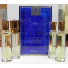 Guerlain Shalimar EDT Purse Sprays .5oz x 4 