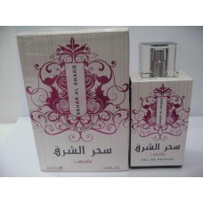 Sahar Al Sharaq By Lattafa Perfumes (Woody, Sweet Oud, Bakhoor) Oriental Perfume 100ML Sealed box 